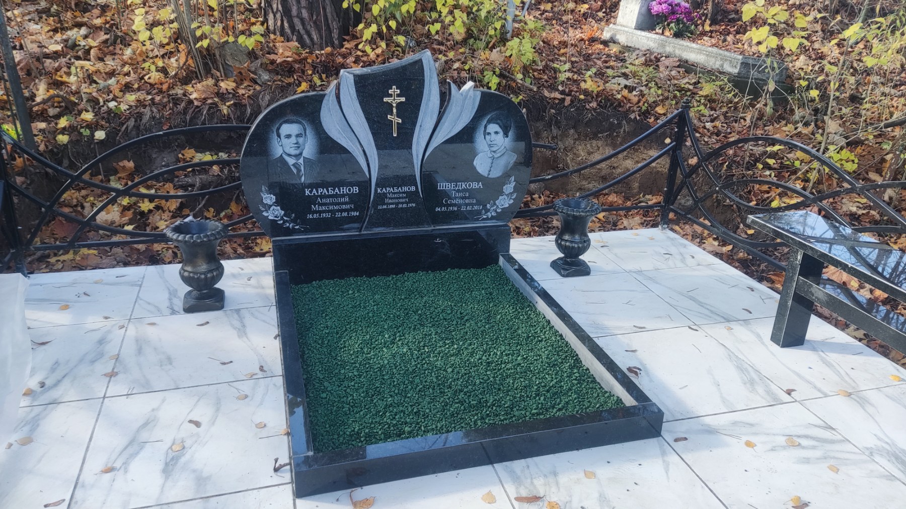 Как красиво оформить могилу на кладбище